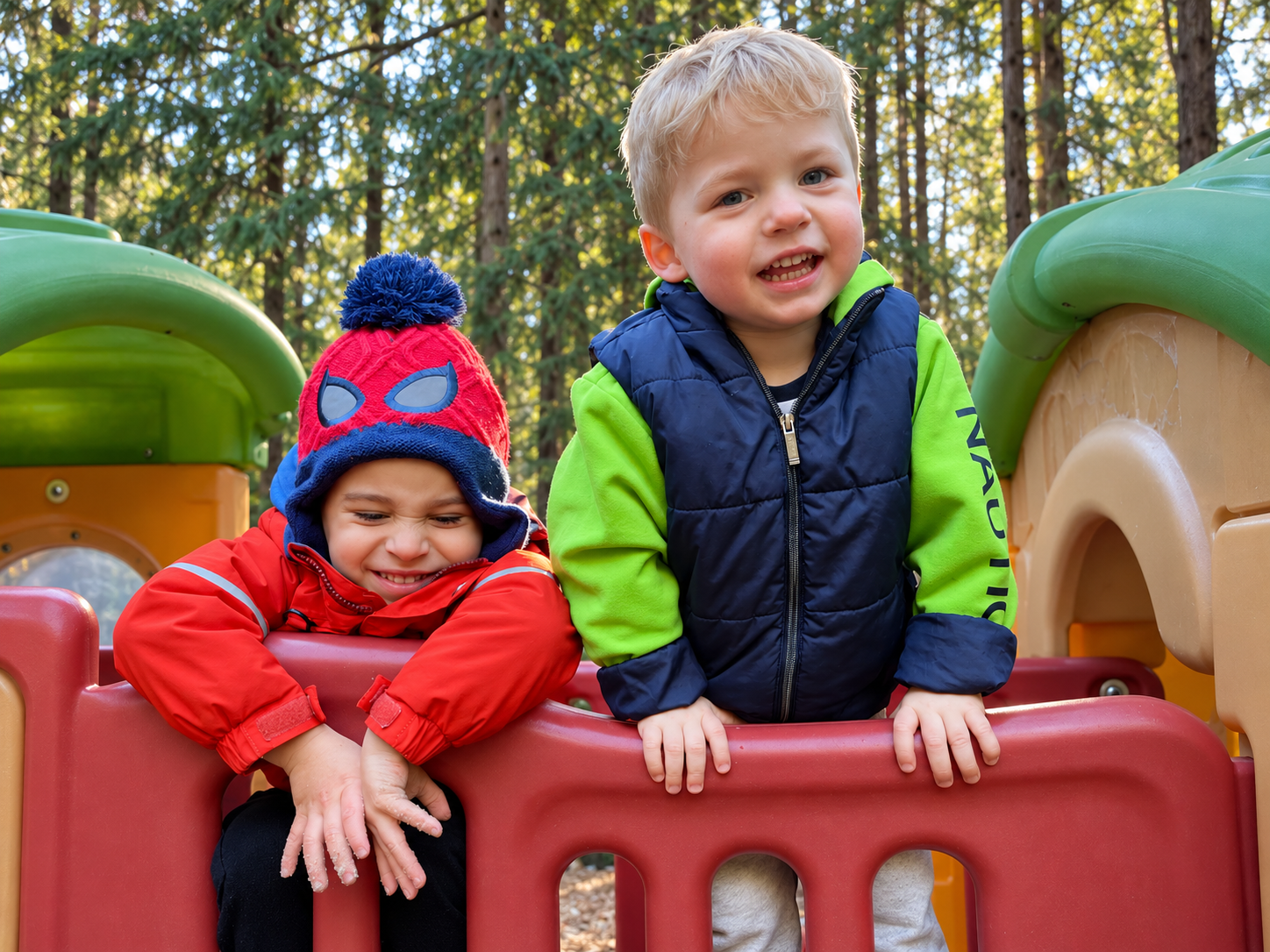 Children exploring creative learning and sensory activities at Treehouse Academy
